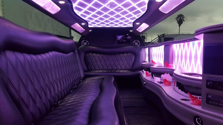 stretch Limousine interior