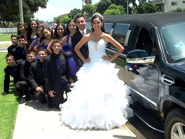 Quinceanera Limo Rental